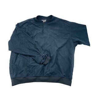 Zero Restriction Mens XXL Golf Outerwear Pullover Navy Polyester